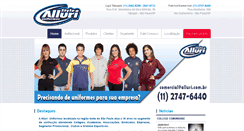 Desktop Screenshot of alluri.com.br